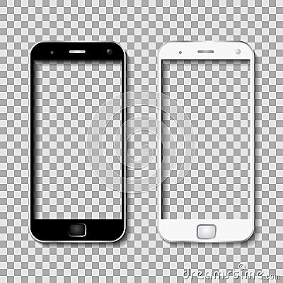 Phone body without screen - Vector Illustration